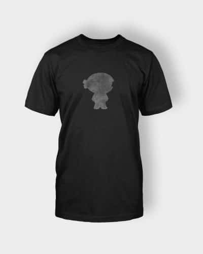 Black Ninja Silhouette T-Shirt